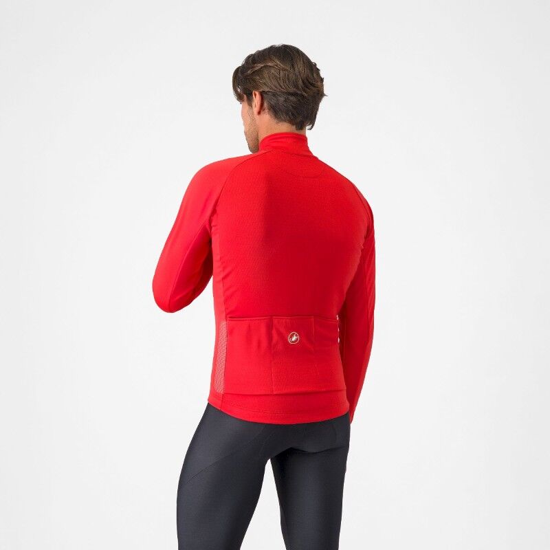 Castelli レッド サイクルジャケット　Mサイズ メンズサイクリングジャケット - Castelli Cycling