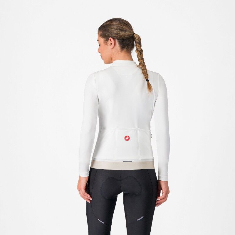 Castelli Espresso Thermal Jersey - Dámský cyklistický dres dlouhý rukáv | Hardloop