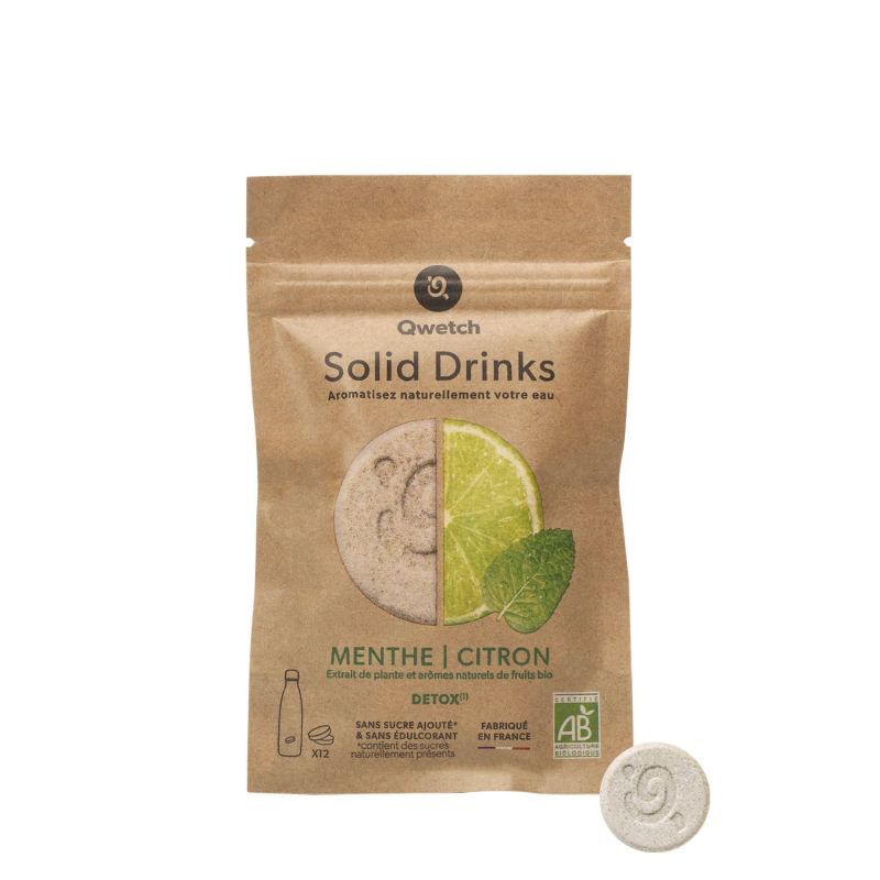 Qwetch Solid Drinks Bio - Napój energetyczny | Hardloop