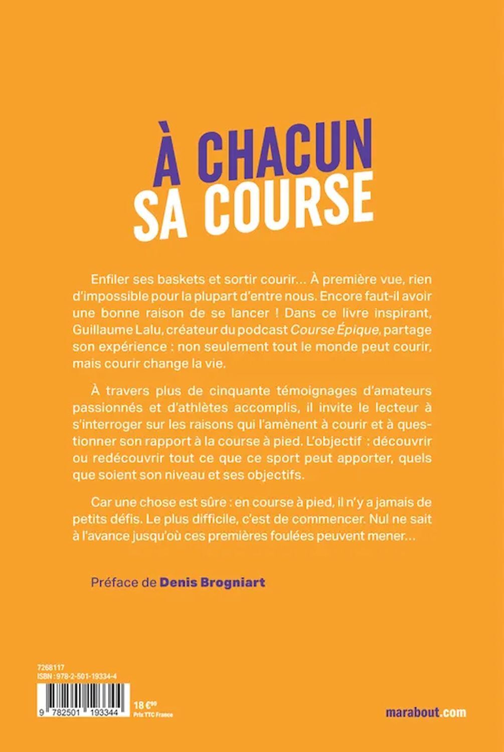 Marabout A chacun sa course | Hardloop
