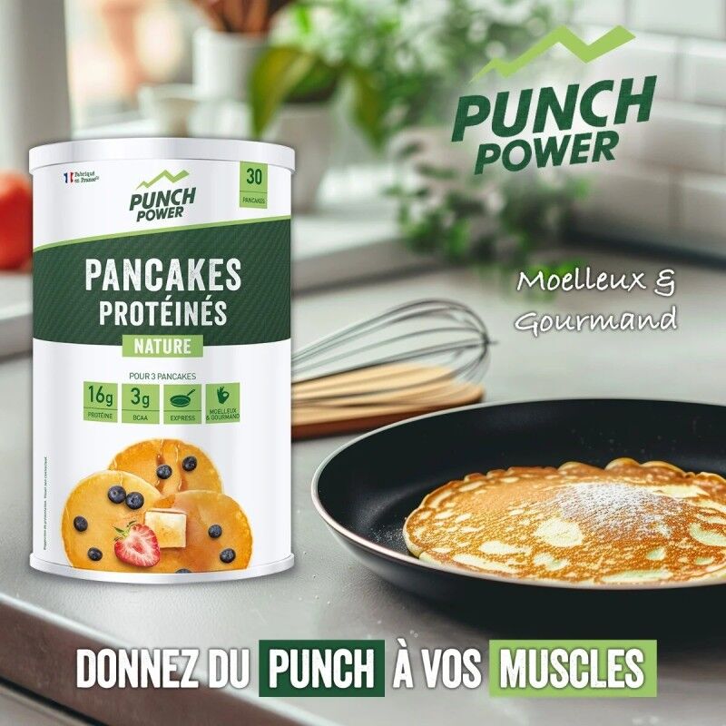 Punch Power Pancakes Proteines - Poudre 400 g - Pequeno-almoço | Hardloop