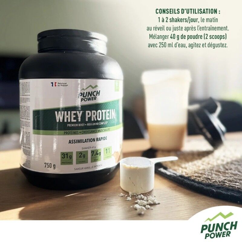 Punch Power Whey Protein 750 g - Bebida energética | Hardloop