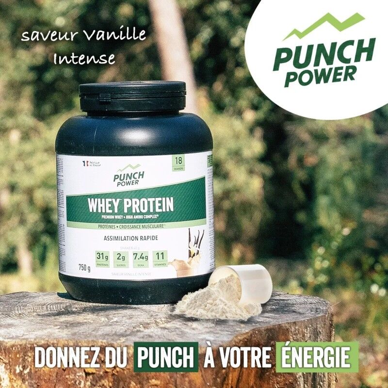 Punch Power Whey Protein 750 g - Energidrik | Hardloop