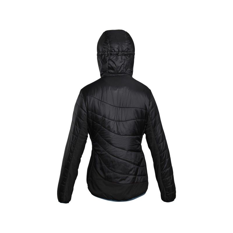 Grüezi Bag Refreshful SilkWool Jacket Flower Reverse - Dámská fleesová mikina | Hardloop