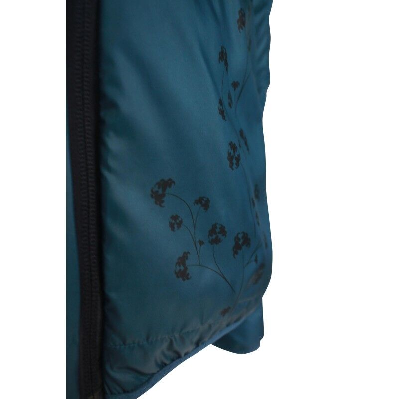 Grüezi Bag Refreshful SilkWool Jacket Flower Reverse - Forro polar - Mujer | Hardloop