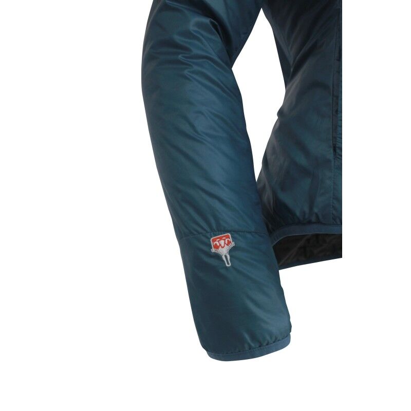 Grüezi Bag Refreshful SilkWool Jacket Flower Reverse - Polar mulher | Hardloop