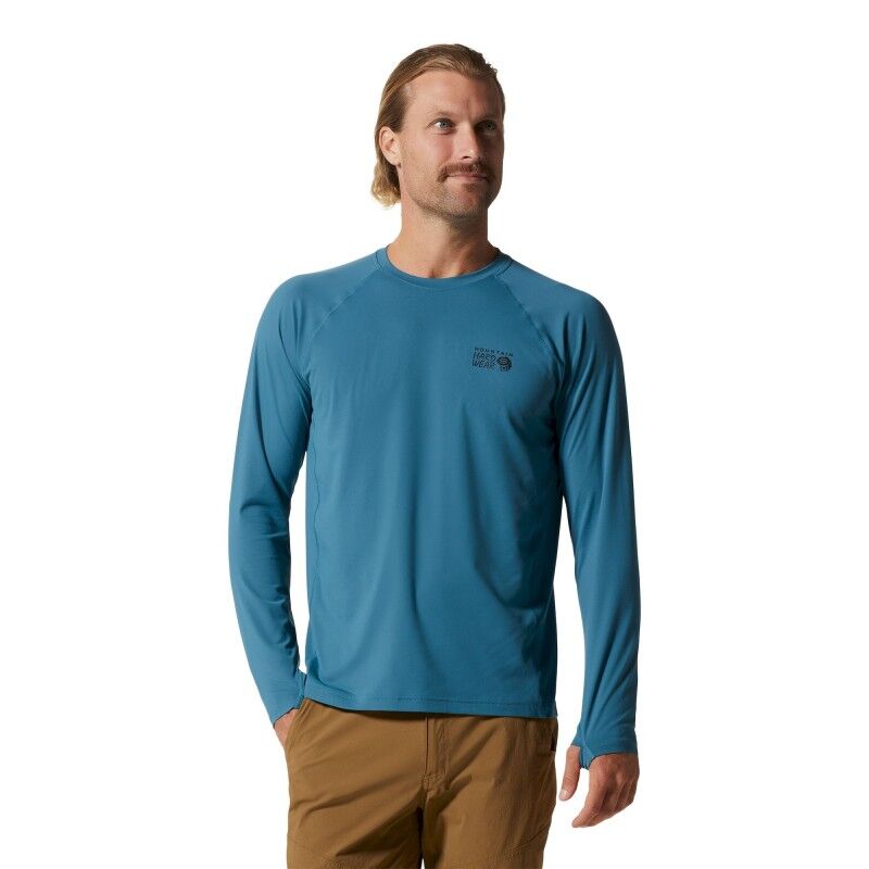 Mountain Hardwear Crater Lake Long Sleeve Crew - Base layer - Men's | Hardloop