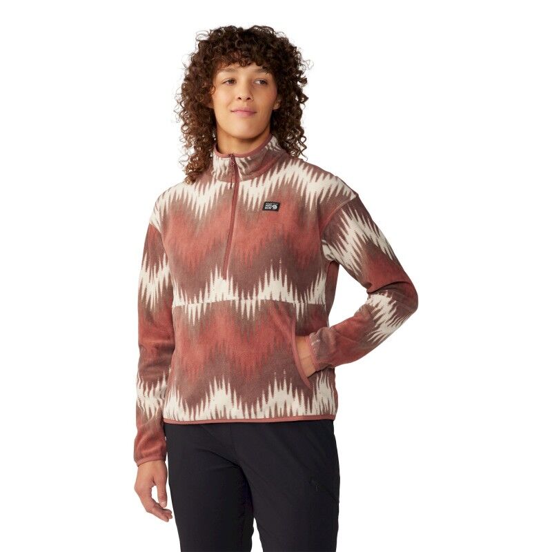 Mountain Hardwear Novelty Microchill Pullover - Dámská fleesová mikina | Hardloop