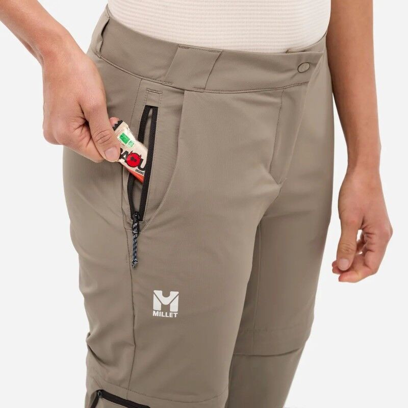 Millet Ubic Stretch Zip Off Pant - Trekkingbyxa - Dam | Hardloop