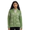 Spring Green / Off White