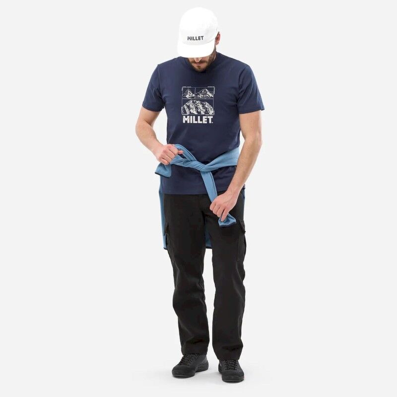 Millet Chamonix Logo TS SS - T-shirt homme | Hardloop