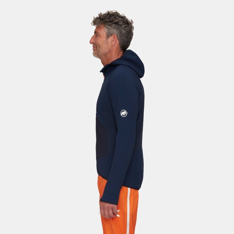 Mammut Eiger Speed ML Hybrid Hooded Jacket - Kurtka softshell meska | Hardloop