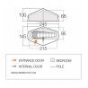 Vango Nevis 100 - Tent