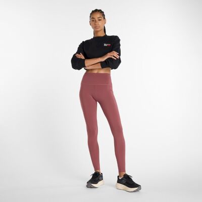 NB Sleek Pocket High Rise Legging 27" - Dámské běžecké legíny
