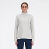 New Balance Sport Essentials Space Dye Quarter Zip - Dámská fleesová mikina | Hardloop