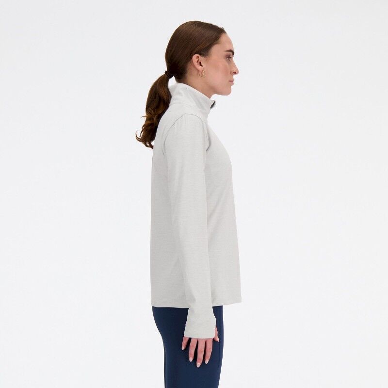 New Balance Sport Essentials Space Dye Quarter Zip - Giacca in pile - Donna | Hardloop