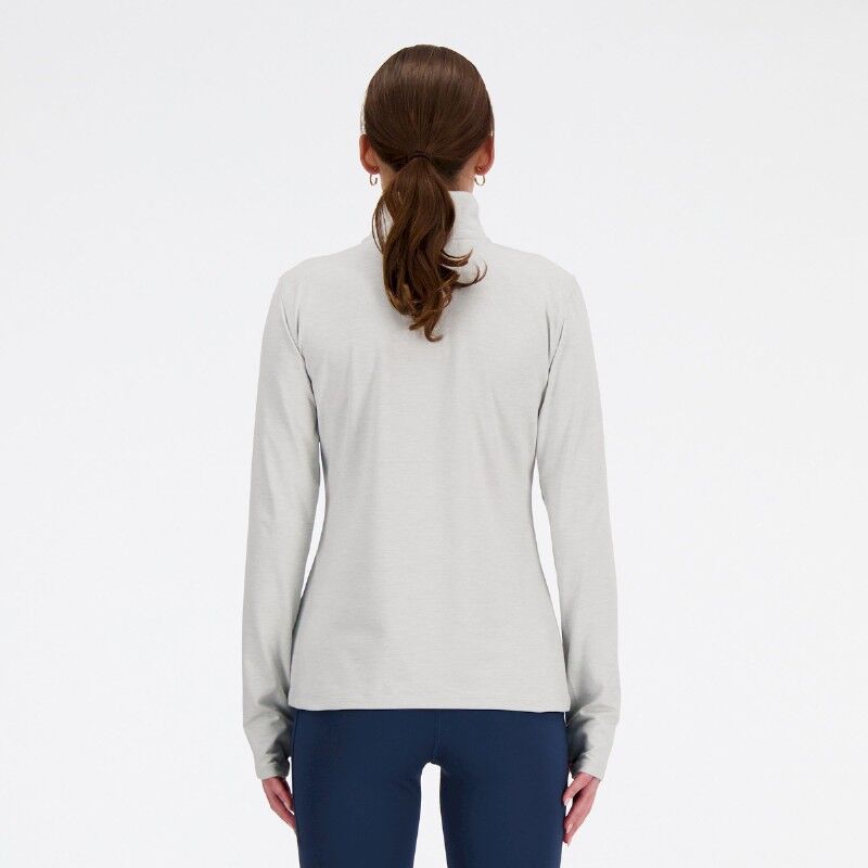 New Balance Sport Essentials Space Dye Quarter Zip - Giacca in pile - Donna | Hardloop
