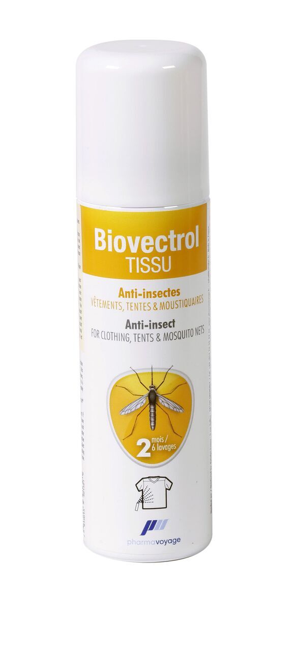 Pharmavoyage Lotion anti-moustiques Biovectrol Tissu - Produkty przeciw komarom | Hardloop