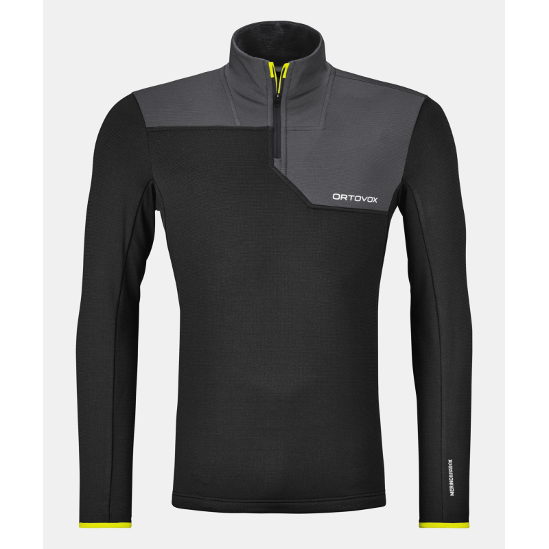 Ortovox Fleece Light Zip Neck - Fleecejacke - Herren