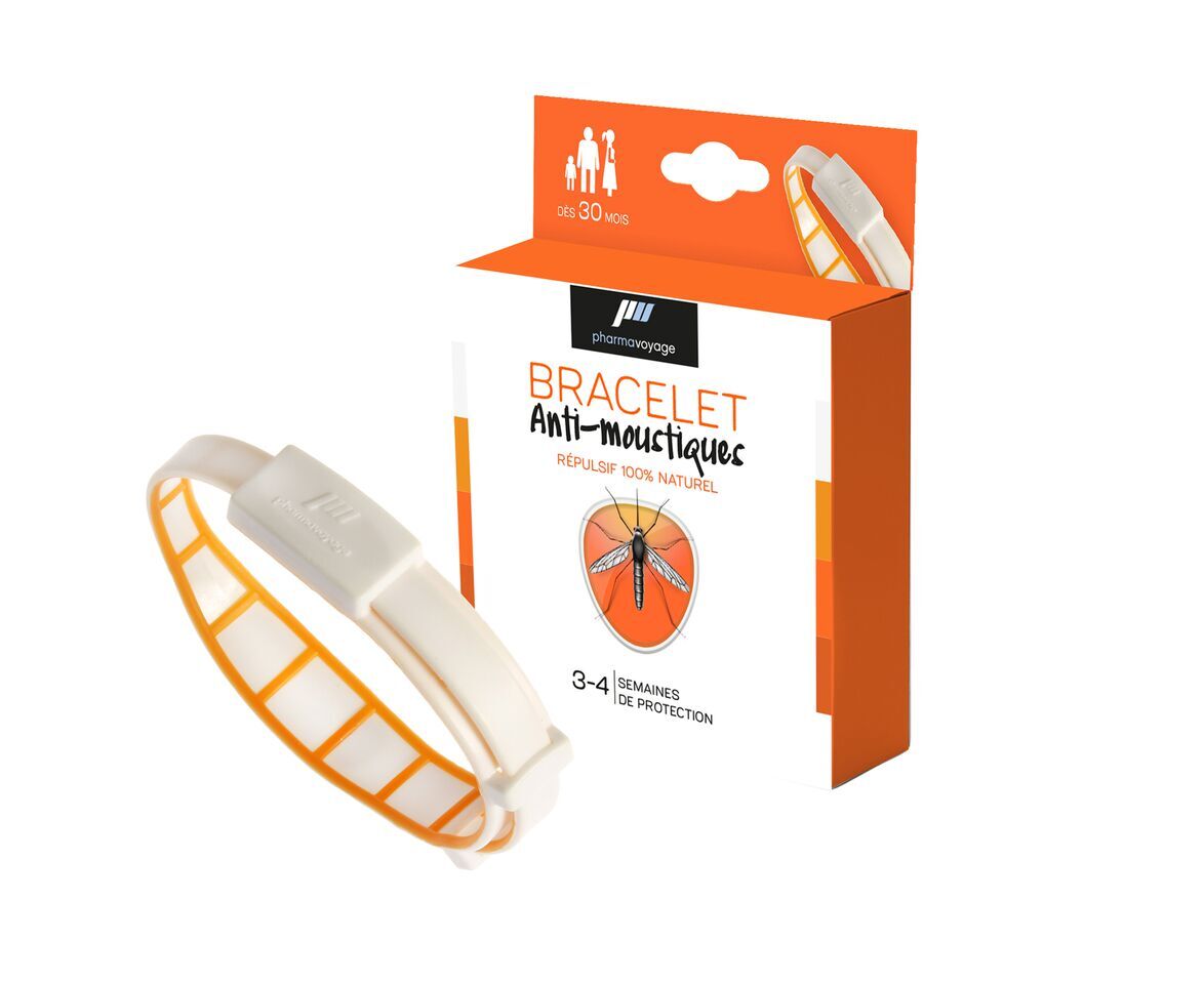 Pharmavoyage Bracelet Anti-moustiques | Hardloop