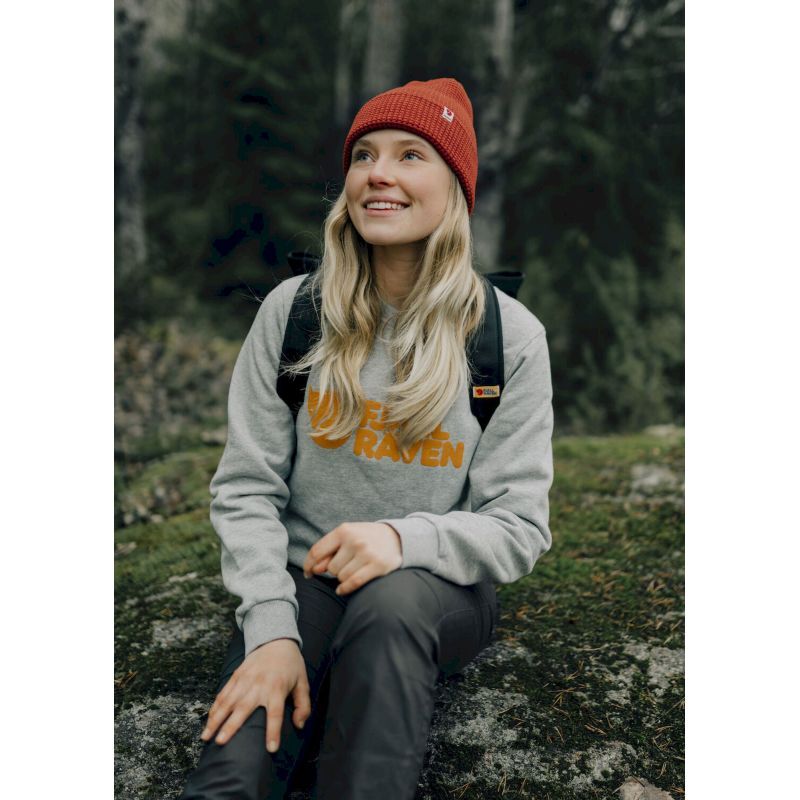 Fjällräven Fjällräven Logo Sweater - Sweatshirt femme | Hardloop