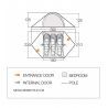 Vango Halo Pro 300 - Namiot | Hardloop