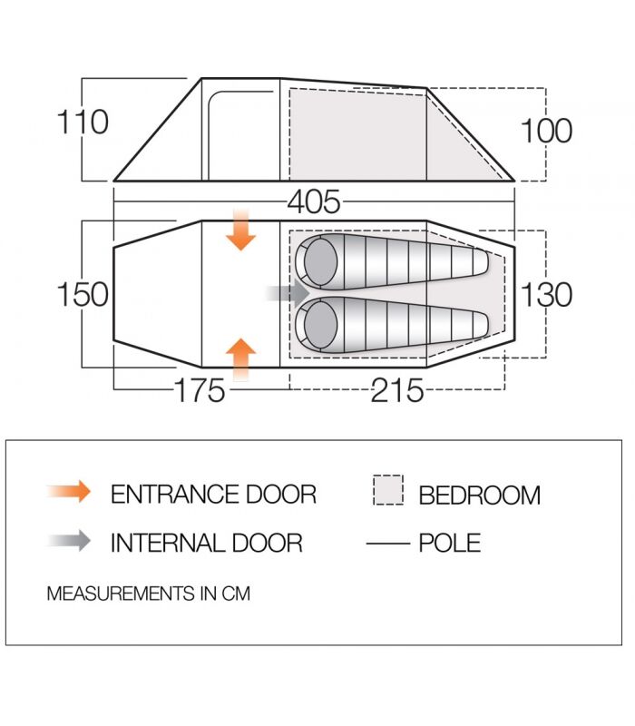 Vango Knoydart 200 - Tent