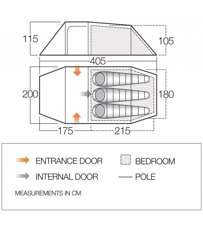 Vango Knoydart 300 - Tent