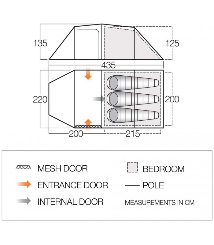 Vango Omega 350 - Namiot | Hardloop