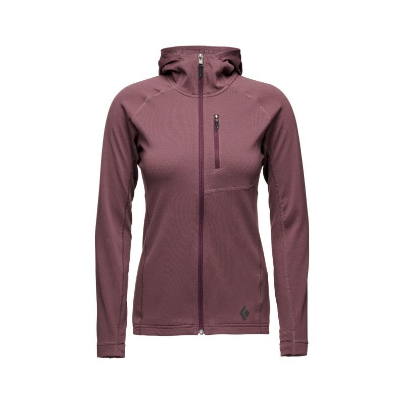 Black Diamond Coefficient Fleece Hoody - Bluza polarowa damska | Hardloop