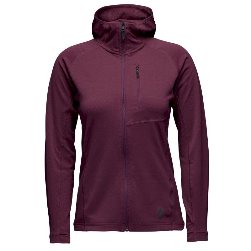 Coefficient Fleece Hoody - Fleecetakki - Naiset