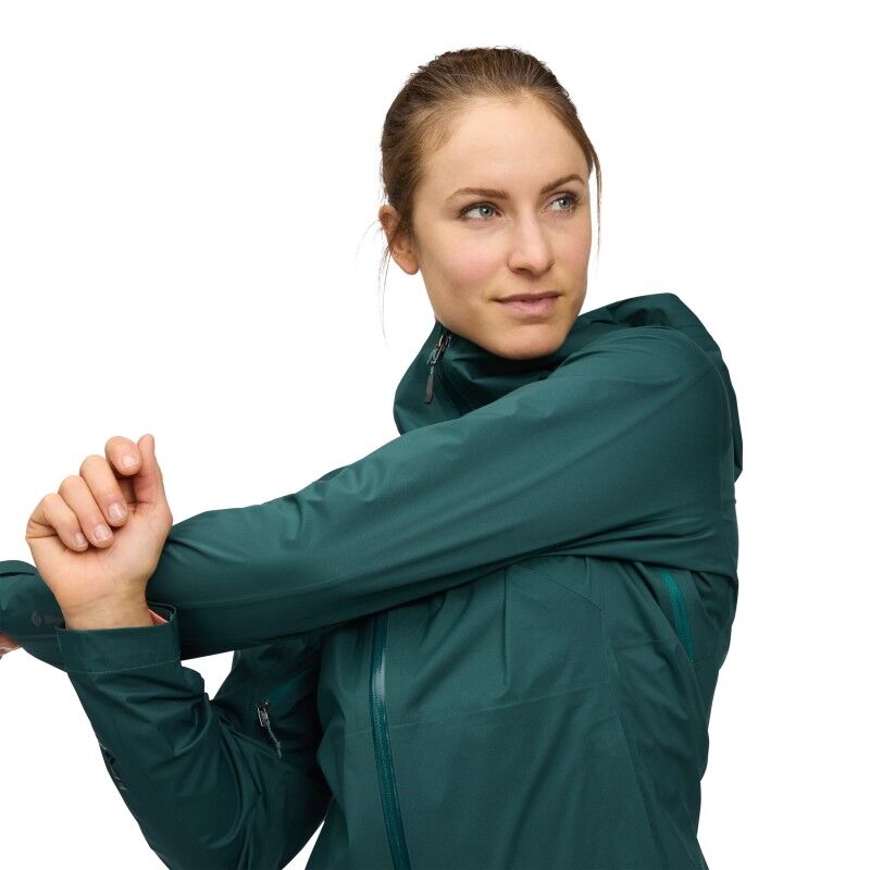 Black Diamond Fineline Stretch Shell Jacket - Chaqueta impermeable - Mujer | Hardloop