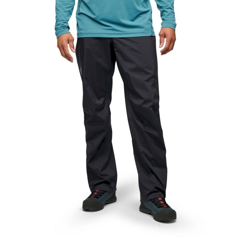 Black Diamond Fineline Stretch FZ Pants - Pantaloni antipioggia - Uomo | Hardloop