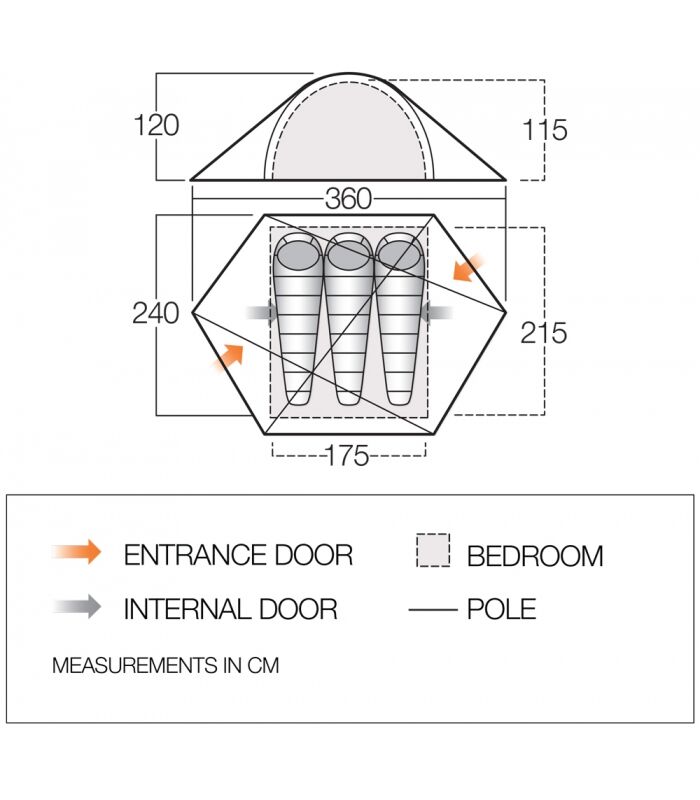 Vango Torridon 300 - Tent