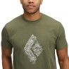 Black Diamond Engineered Diamond SS Tee - T-shirt meski | Hardloop