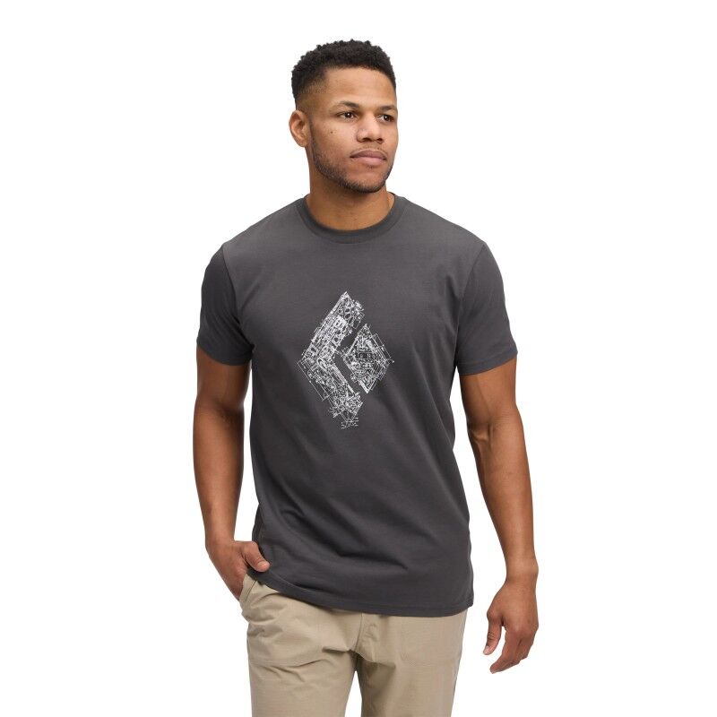 Black Diamond Engineered Diamond SS Tee - Pánské triko | Hardloop