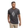 Black Diamond Engineered Diamond SS Tee - T-shirt - Herrer | Hardloop