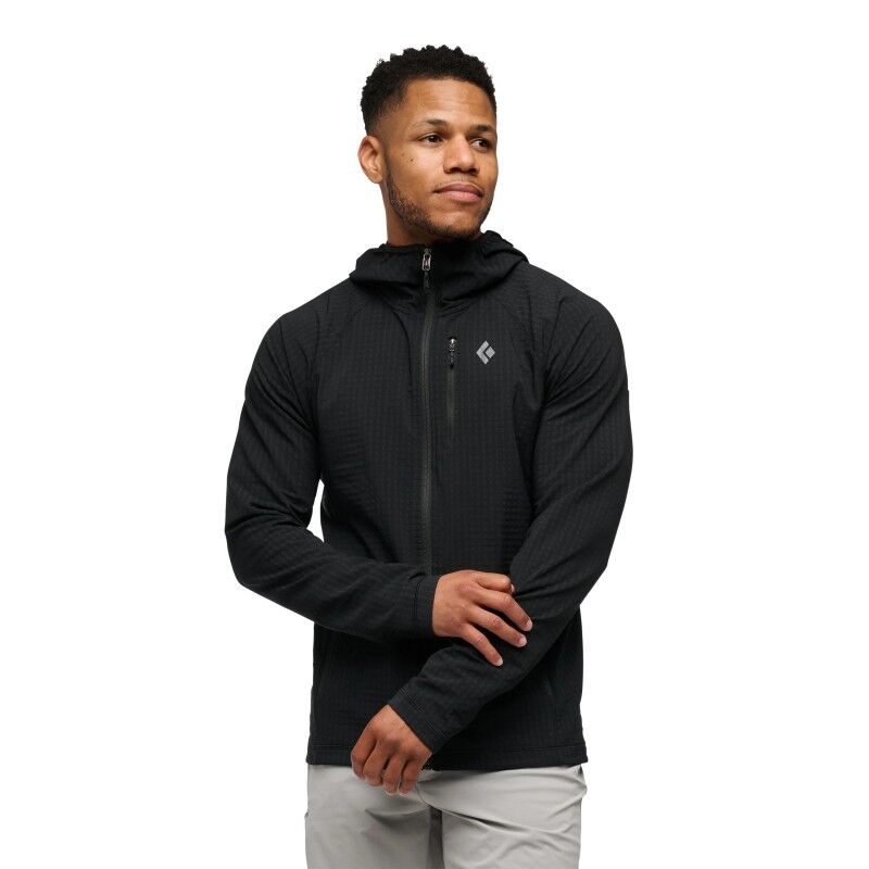 Black Diamond Coefficient Storm FZ Hoody - Fleecetakki - Miehet | Hardloop
