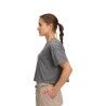Black Diamond Diamond Crop SS Tee - T-shirt - Dam | Hardloop