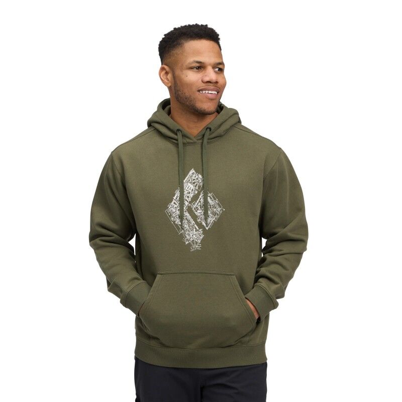 Black Diamond Engineered Diamond Pullover Hoody - Hoodie - Men's | Hardloop
