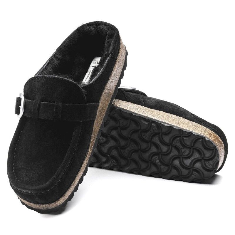 Birkenstock Buckley Shearling Suede Leather - Sandali invernali | Hardloop