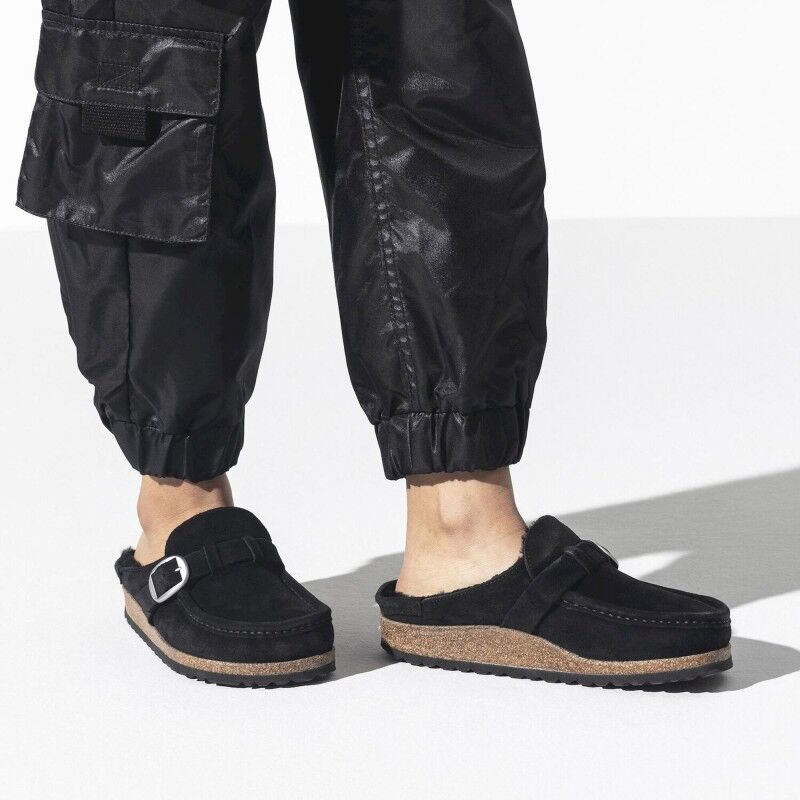 Birkenstock Buckley Shearling Suede Leather - Sandali invernali | Hardloop