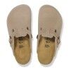 Birkenstock Boston Kids BS Suede Leather - Sandaler - Barn | Hardloop