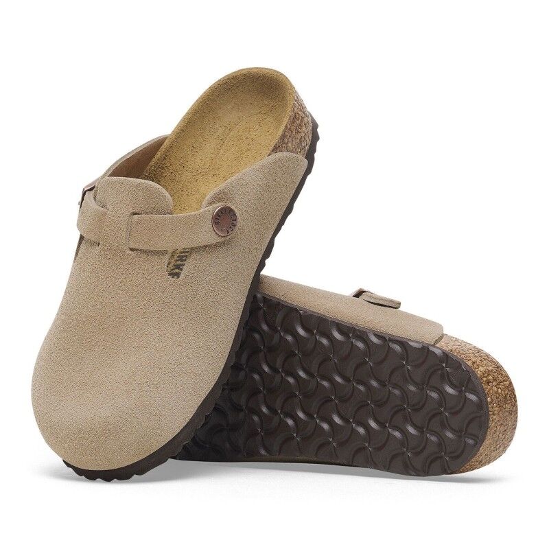 Birkenstock Boston Kids BS Suede Leather - Sandaler - Børn | Hardloop