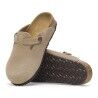 Birkenstock Boston Kids BS Suede Leather - Sandaler - Børn | Hardloop