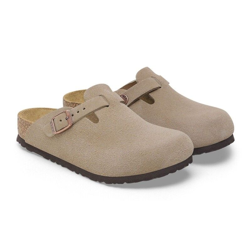 Birkenstock Boston Kids BS Suede Leather - Sandalen - Kinderen | Hardloop