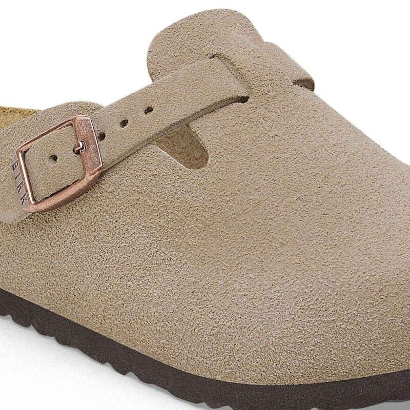 Birkenstock Boston Kids BS Suede Leather - Sandaler - Barn | Hardloop