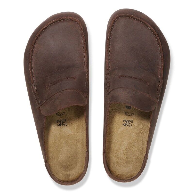 Birkenstock Naples Wrapped Natural Leather Oiled - Sandaler - Herr | Hardloop