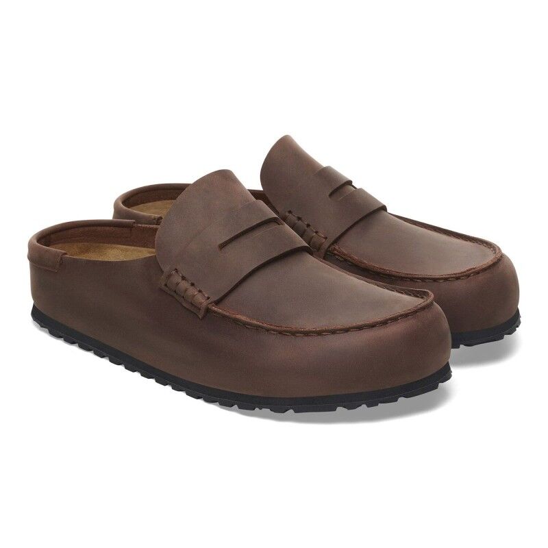 Birkenstock Naples Wrapped Natural Leather Oiled - Sandálias homem | Hardloop