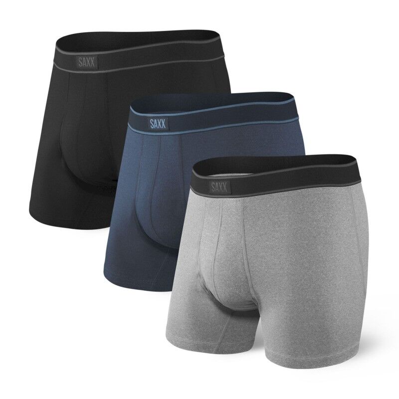 Saxx Daytripper Comfort Strech Court Braguette 3-Pack - Underwear - Men's | Hardloop